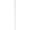 Ekena Millwork Fluted PVC Pilaster w/Decorative Capital & Base, 4"W x 102"H x 2"P PILP04X102FL02-2 - alternate 4